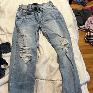Aeropostale mom jeans